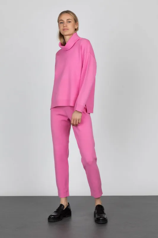 GOMAYE GMSONNY LONG KNITWARE TROUSERS WILD ROSE sold by Gomaye