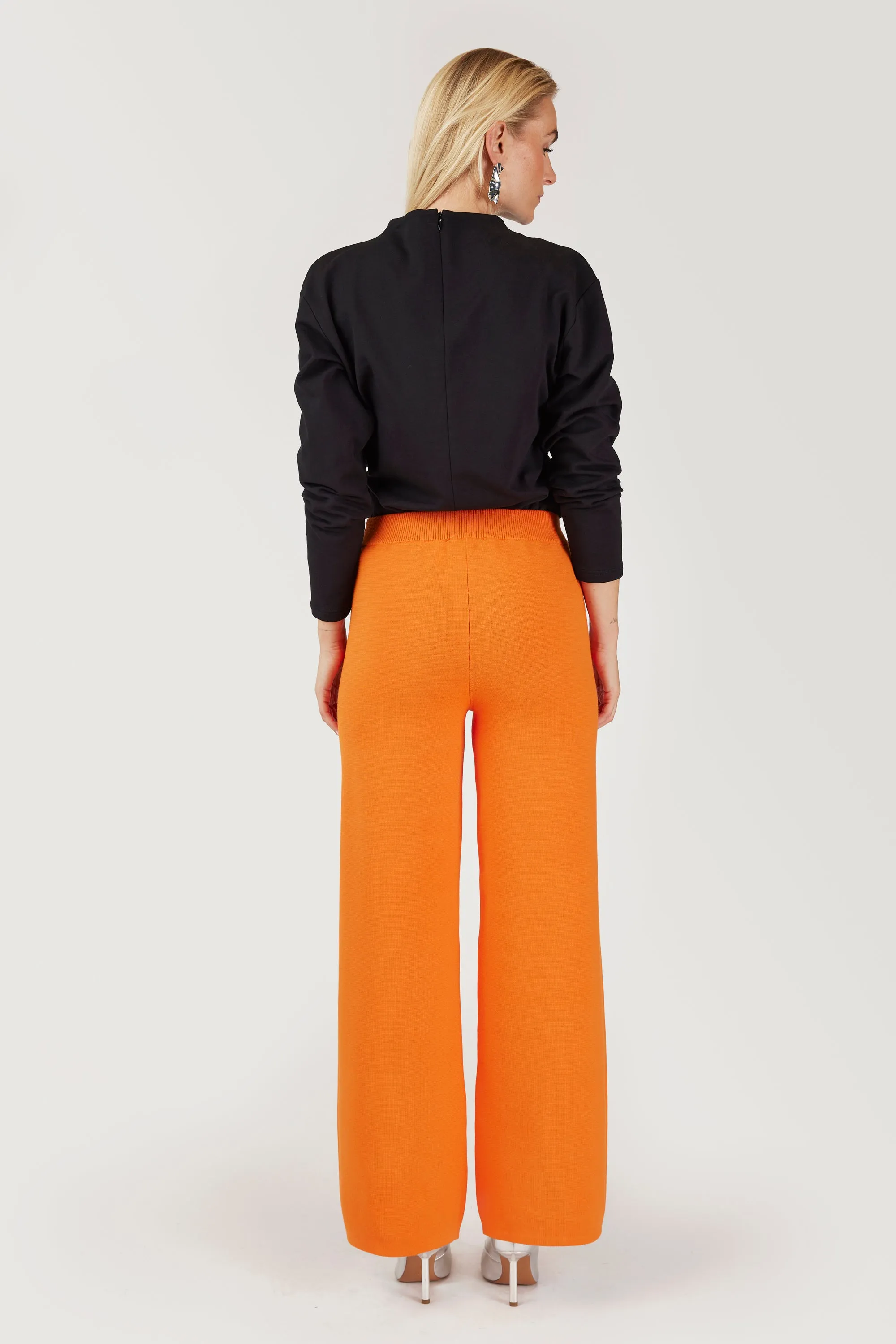 GOMAYE GMSONNY REGULAR KNITWARE TROUSERS ORANGE sold by Gomaye product image thumbnail 4