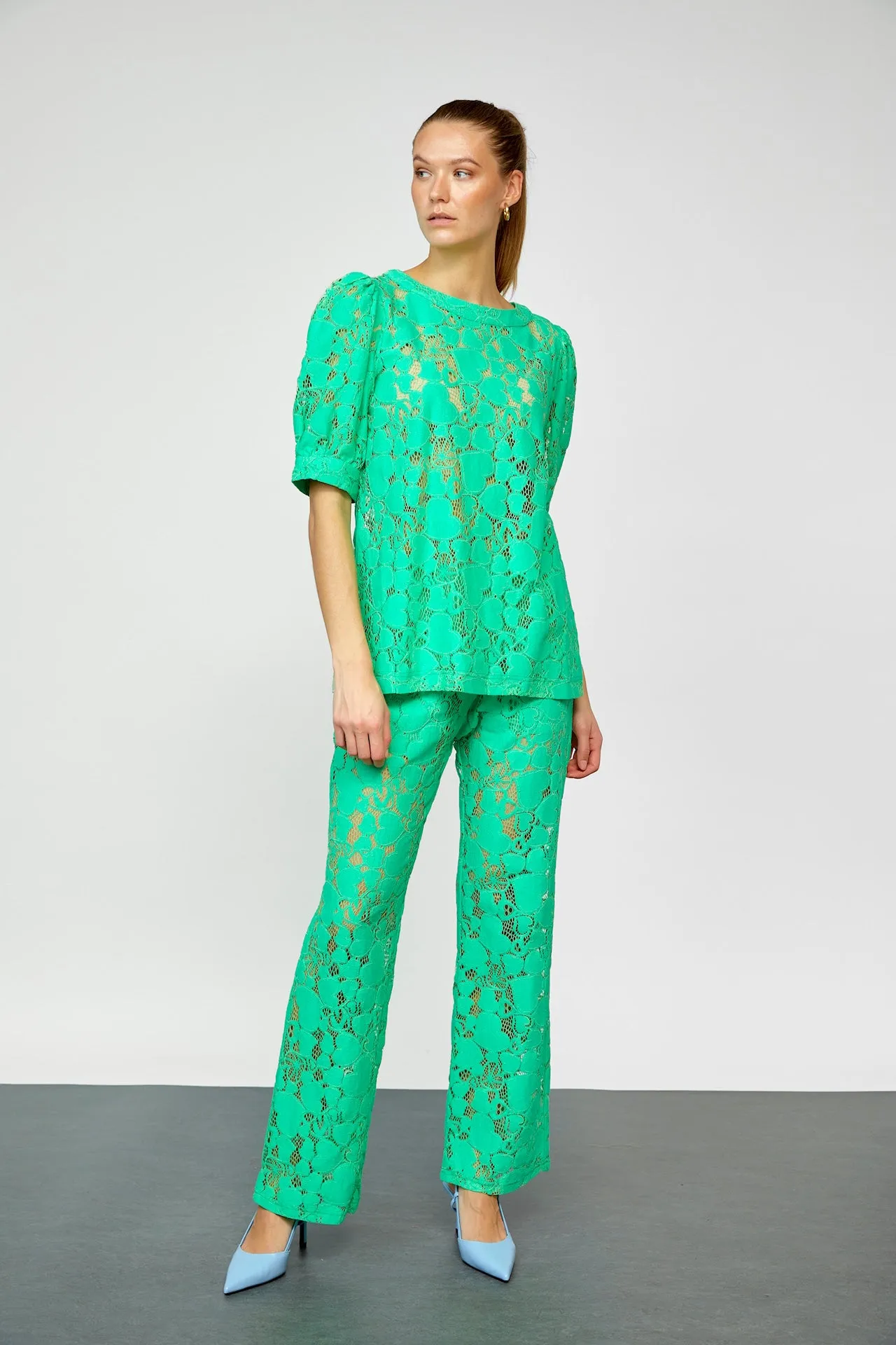 GOMAYE GMMALI TROUSERS GRASS GREEN sold by Gomaye product image thumbnail 3