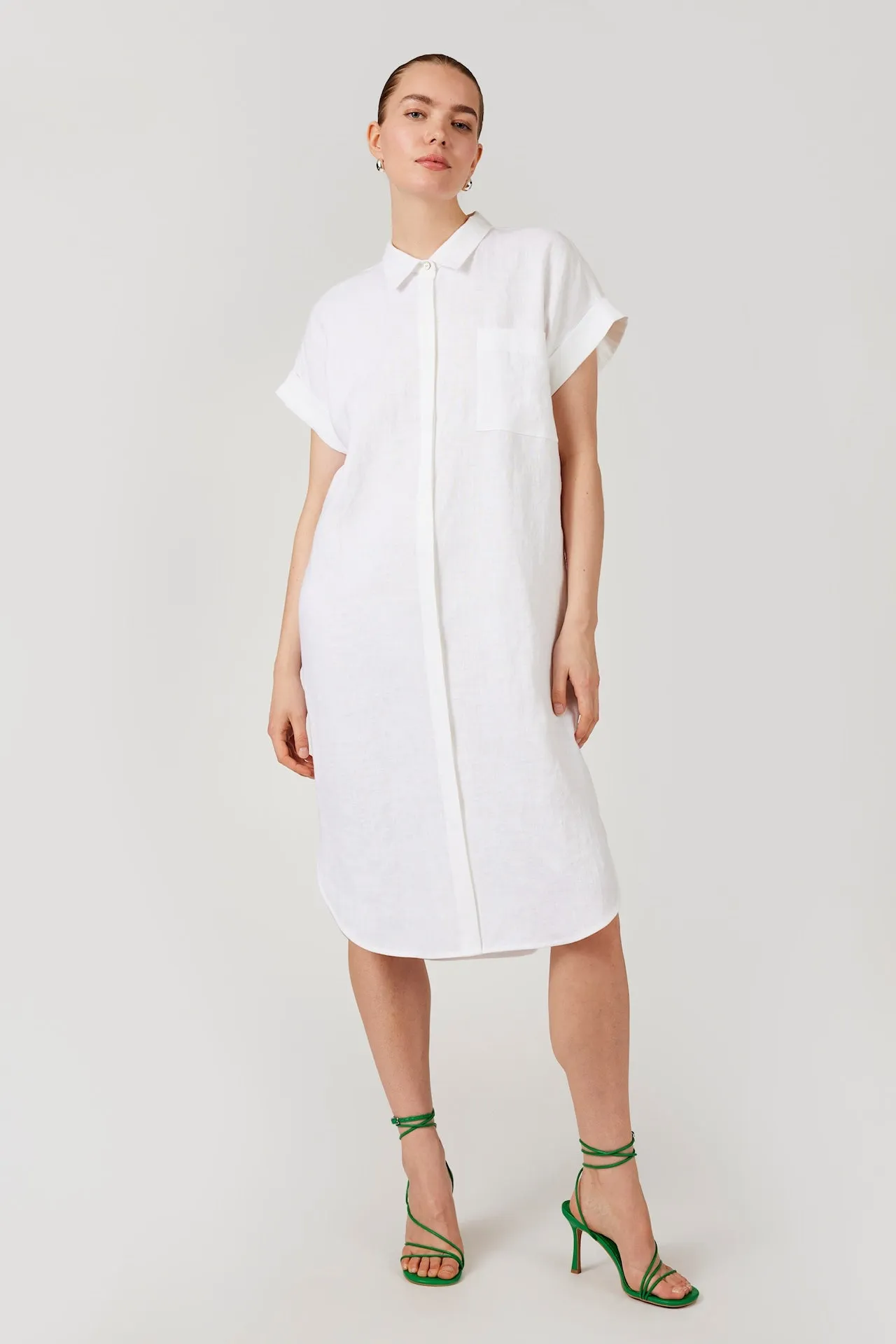 GOMAYE GMALLIE DRESS WHITE sold by Gomaye