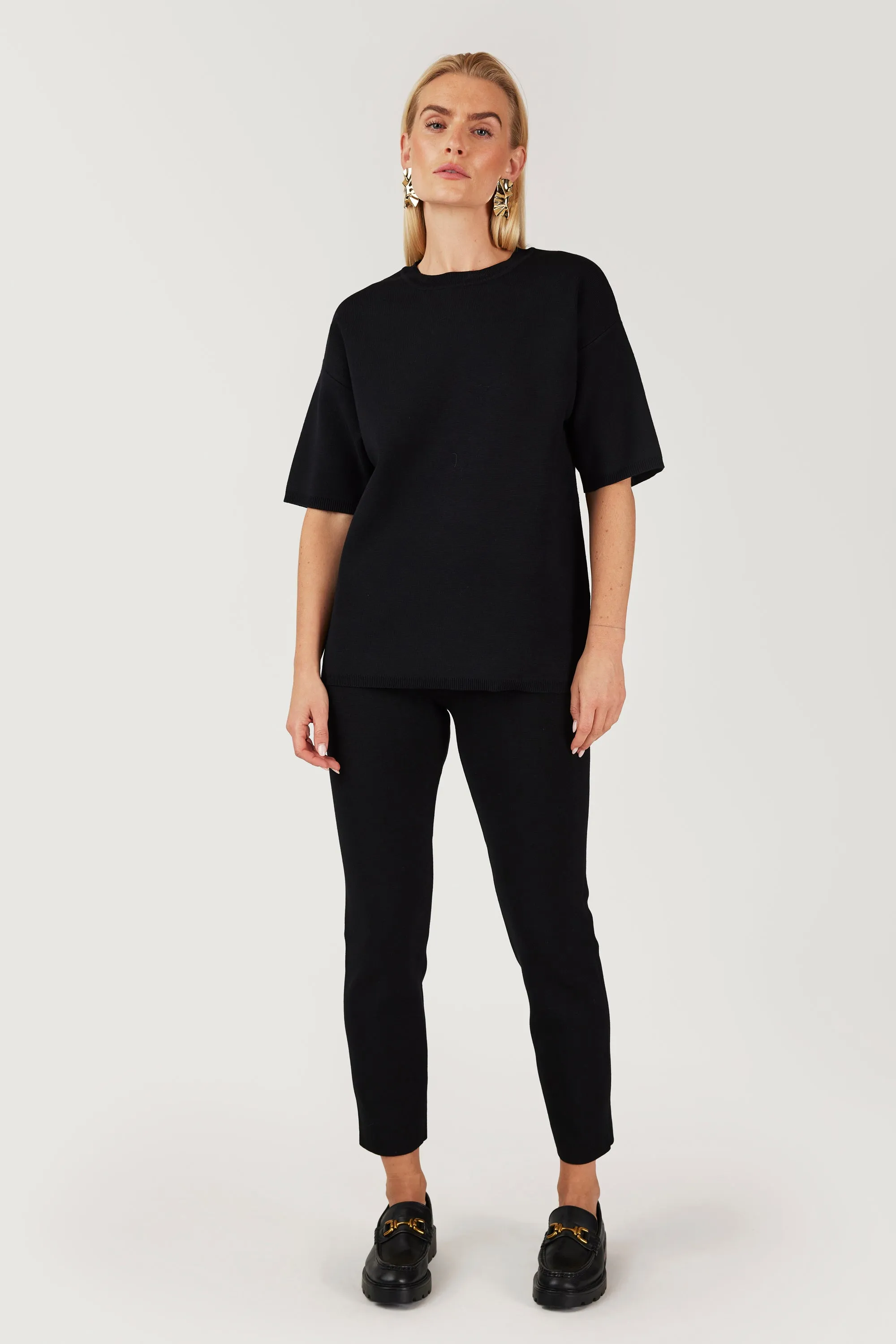 GOMAYE GMSONNY KNITWEAR TOP BLACK sold by Gomaye product image thumbnail 2