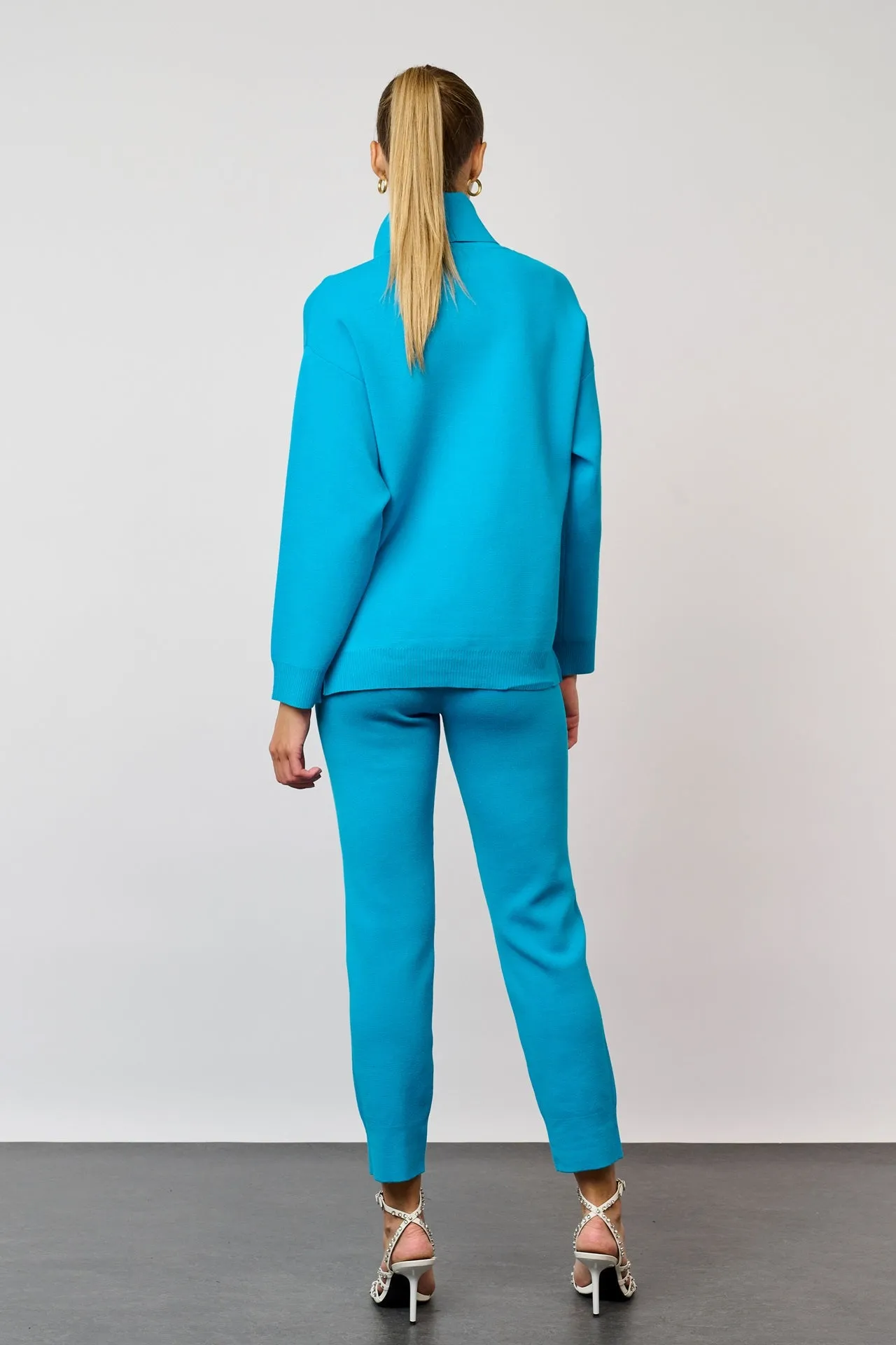 GOMAYE GMSONNY LONG KNITWARE TROUSERS LAKE BLUE sold by Gomaye product image thumbnail 2