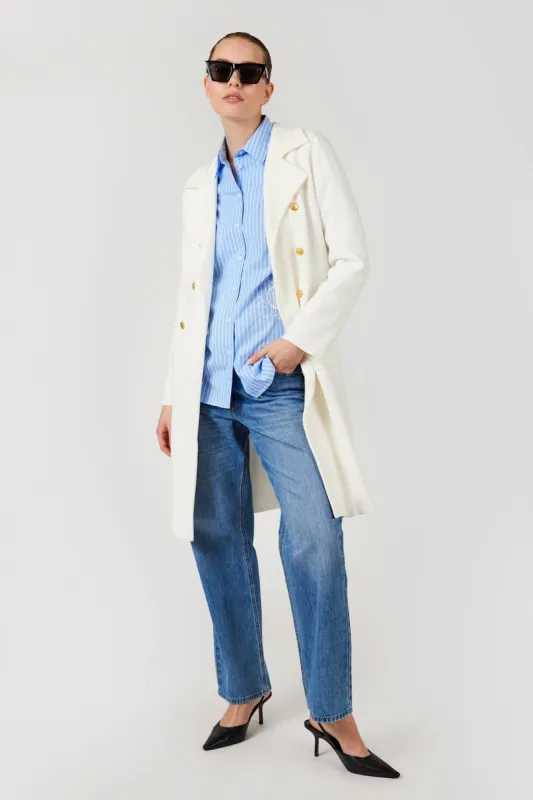 GOMAYE GMCASSIE HEAVY KNIT CARDIGAN OFF WHITE sold by Gomaye