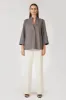 GOMAYE GMBELLIS BLOUSE FROST GREY sold by Gomaye