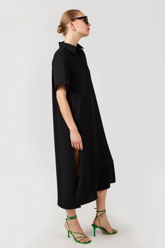 GOMAYE GMINDI DRESS BLACK sold by Gomaye