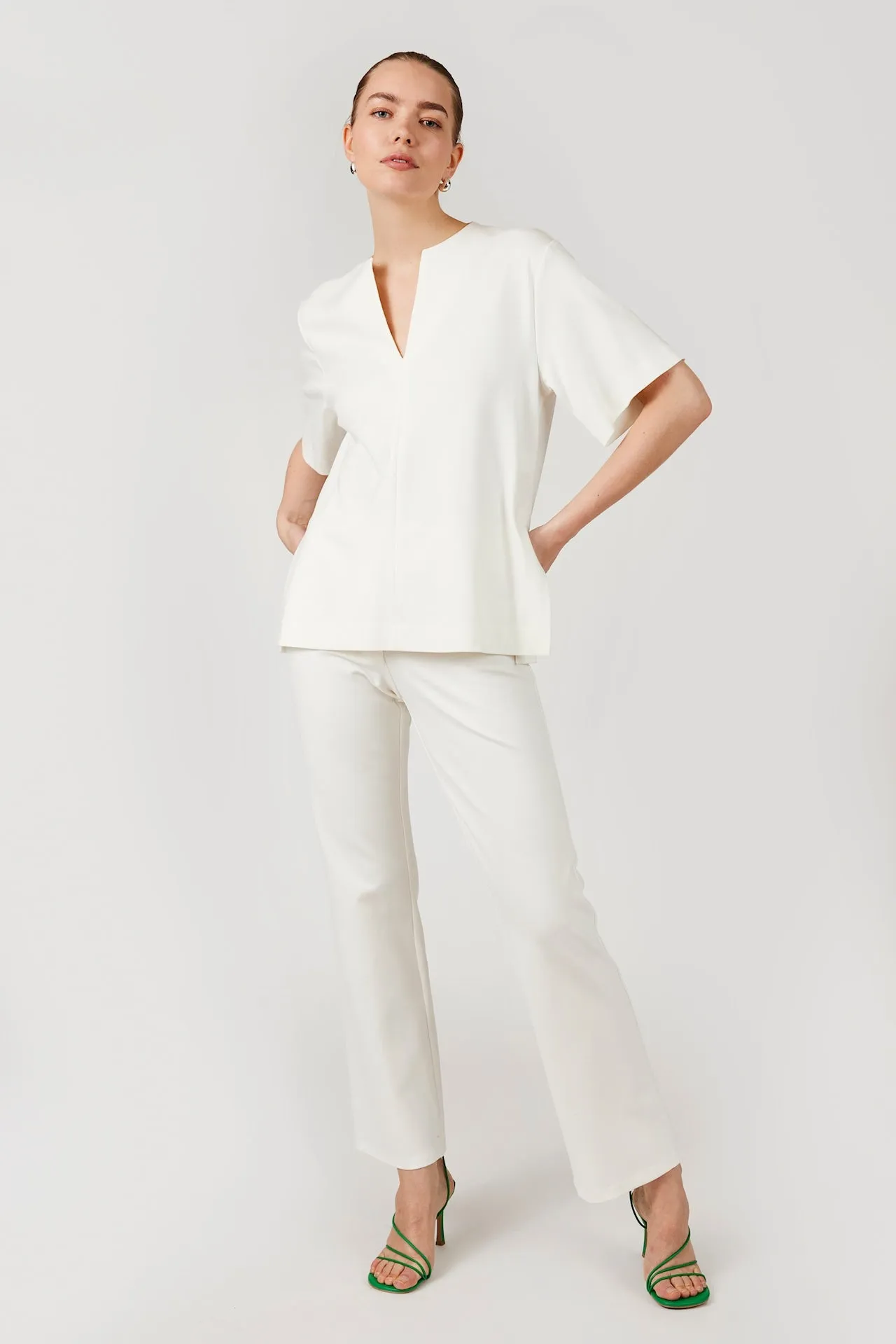 GOMAYE GMTATI BLOUSE OFF WHITE sold by Gomaye