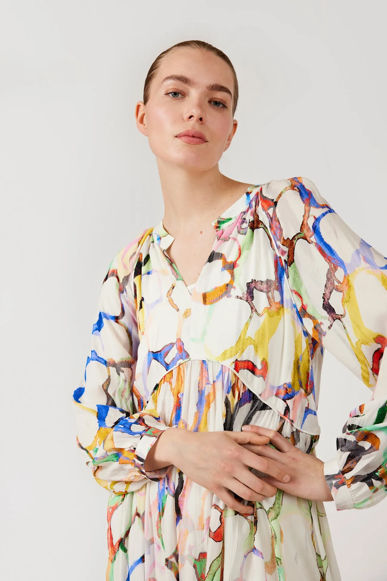 GOMAYE GMVOLETA DRESS OFF WHITE sold by Gomaye