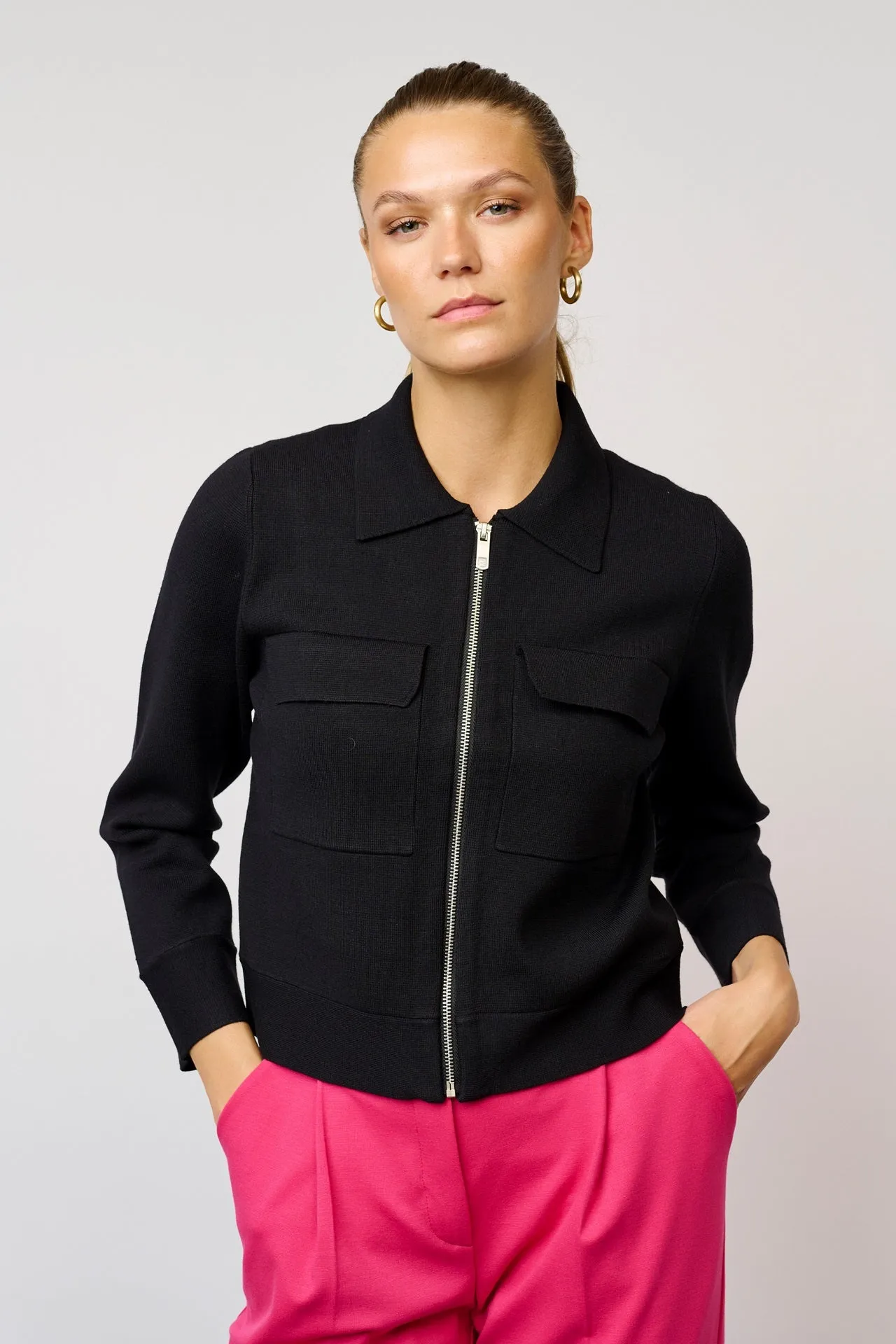 GOMAYE GMSONNY KNITWEAR CARDIGAN BLACK sold by Gomaye