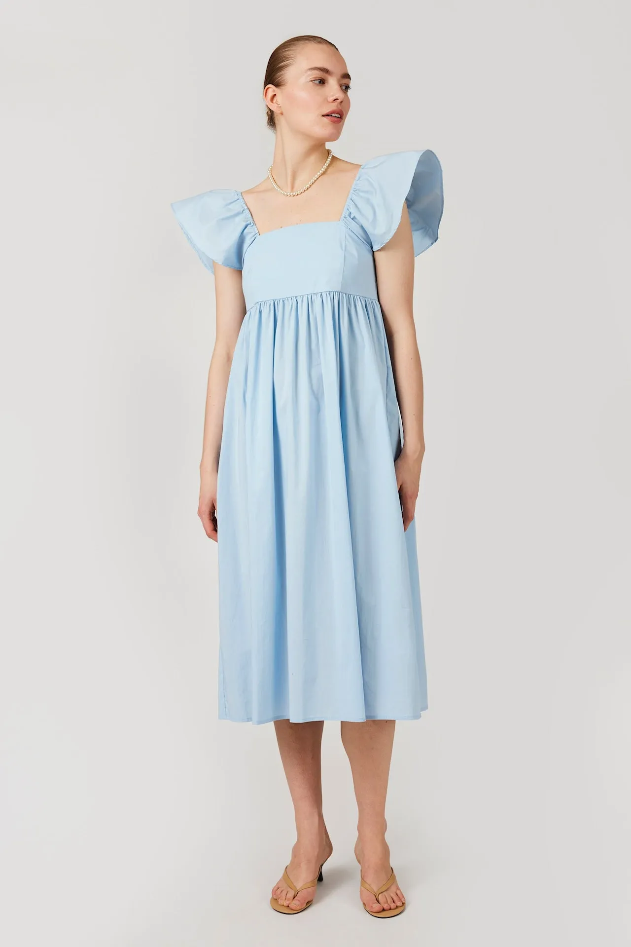 GOMAYE GMSIF DRESS PALE BLUE sold by Gomaye