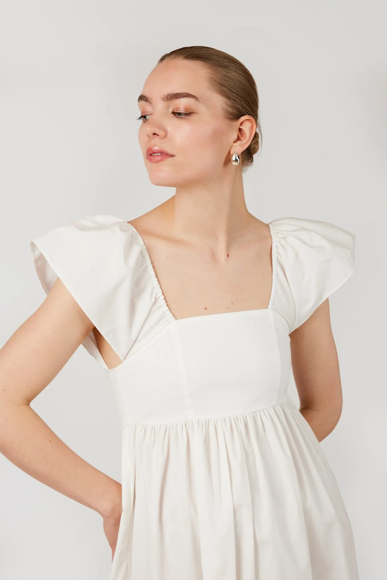 GOMAYE GMSIF DRESS WHITE sold by Gomaye product image thumbnail 4