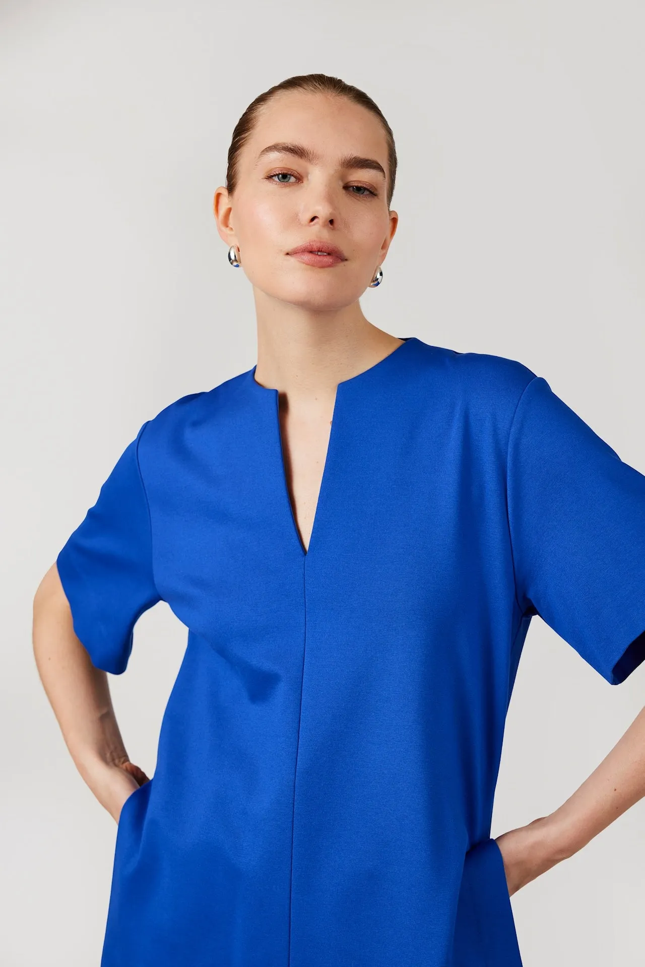 GOMAYE GMTATI BLOUSE SEA BLUE sold by Gomaye