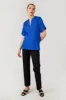 GOMAYE GMTATI BLOUSE SEA BLUE sold by Gomaye