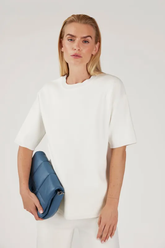 GOMAYE GMSONNY KNITWEAR TOP OFF WHITE sold by Gomaye