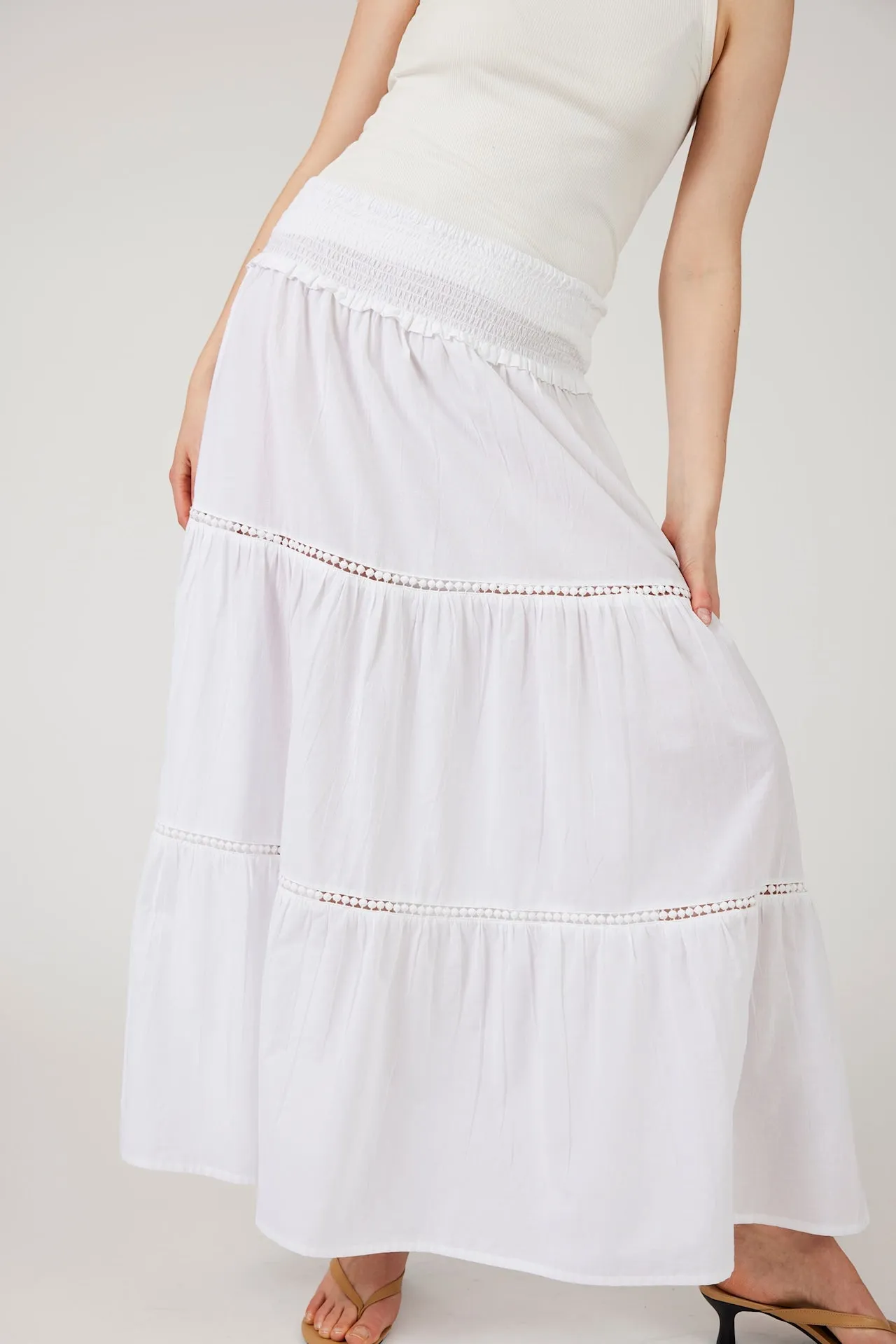 GOMAYE GMBINI SKIRT WHITE sold by Gomaye product image thumbnail 4