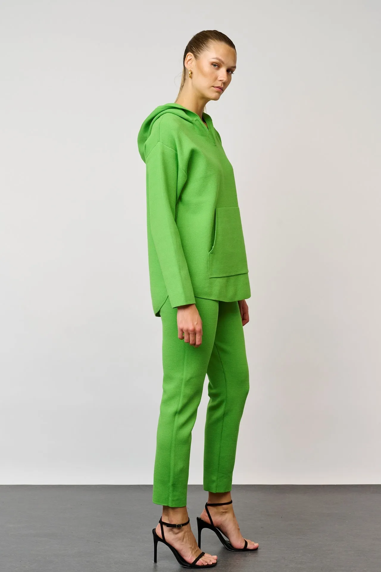 GOMAYE GMSONNY KNIT SWEATER GRASS GREEN sold by Gomaye product image thumbnail 3
