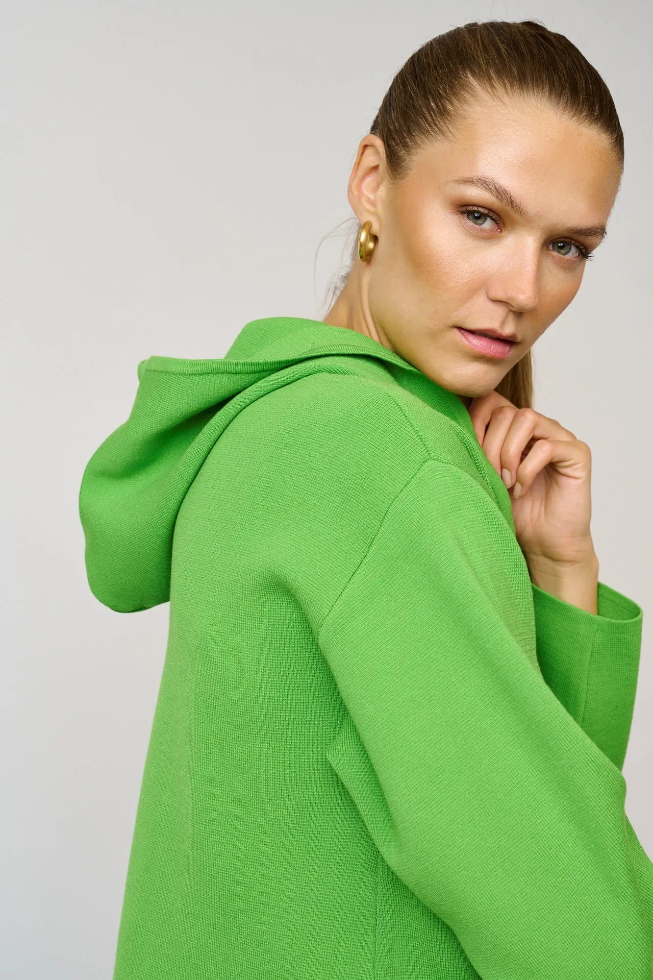 GOMAYE GMSONNY KNIT SWEATER GRASS GREEN sold by Gomaye