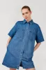 GOMAYE GMMALIC DRESS INDIGO sold by Gomaye