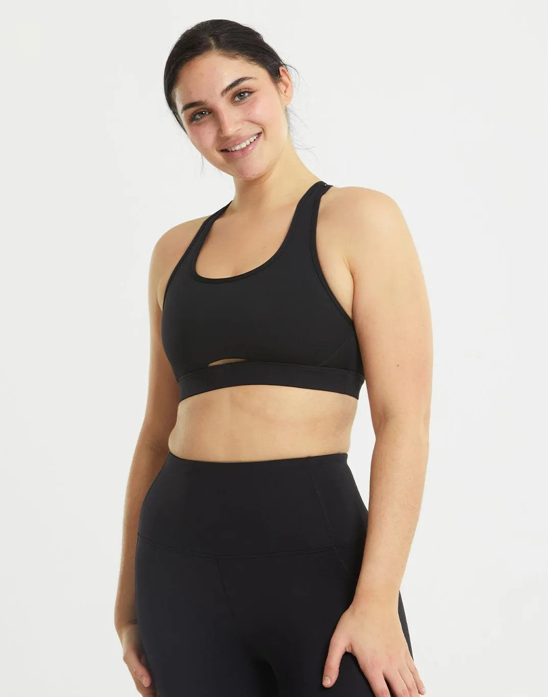 Swift Bra in Black sold by Gym+Coffee