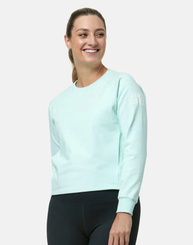 Chill Crew in Mint sold by Gym+Coffee