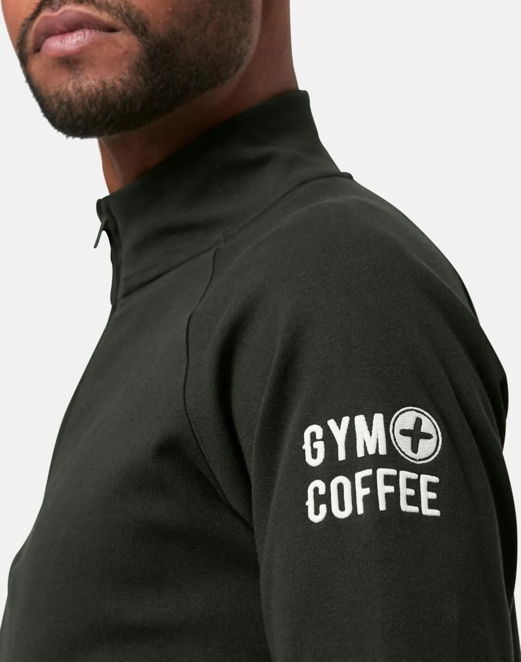 Chill Half Zip in Khaki sold by Gym+Coffee product image thumbnail 5
