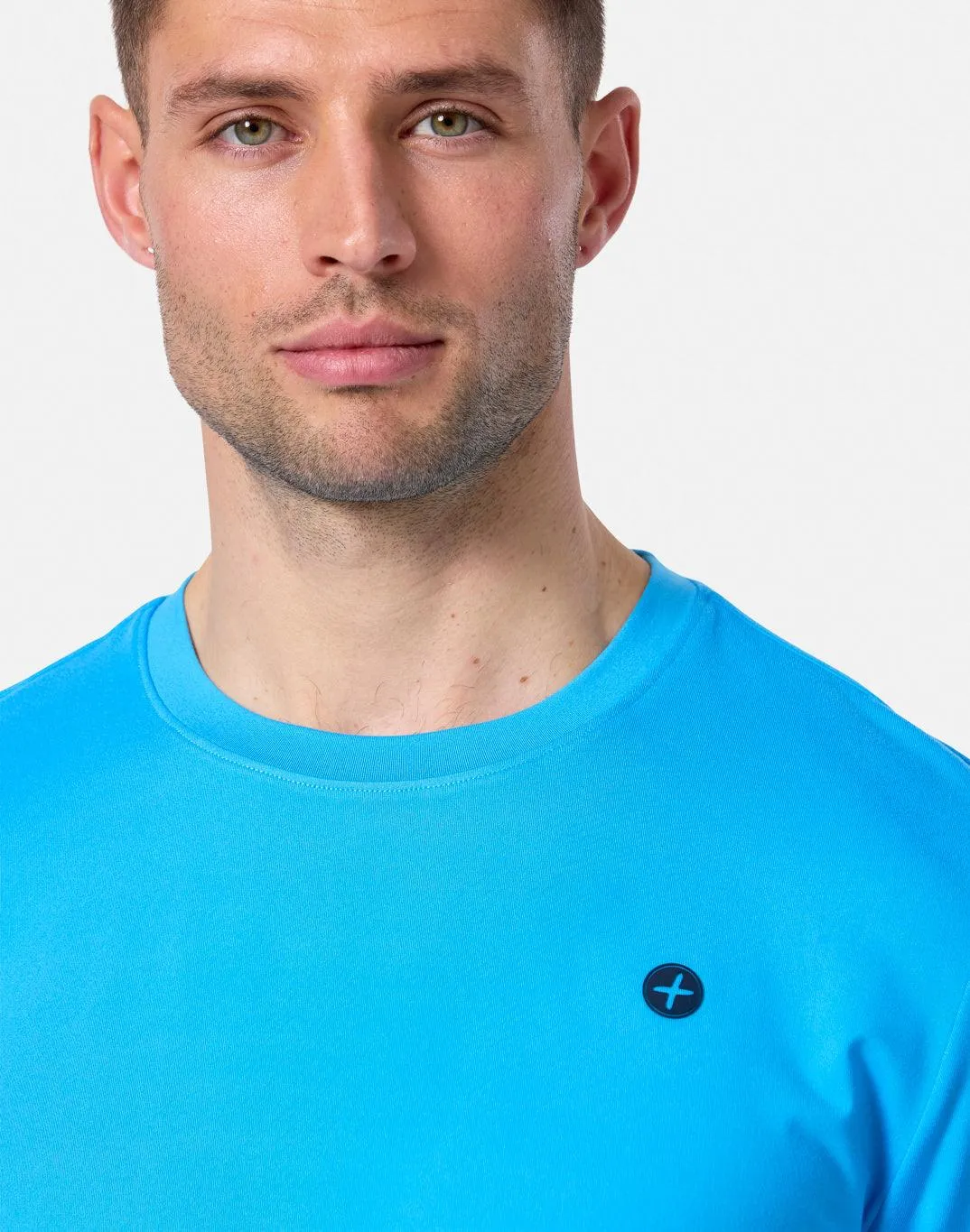 Coffee Tee in Cobalt sold by Gym+Coffee product image thumbnail 4