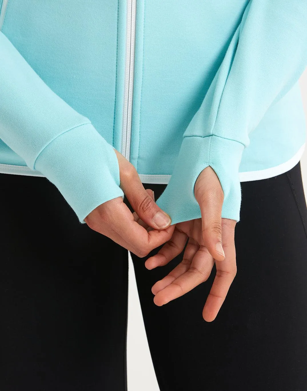 Chill Hoodie in Mint sold by Gym+Coffee product image thumbnail 3