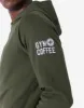 Chill Hoodie in Forest Green sold by Gym+Coffee