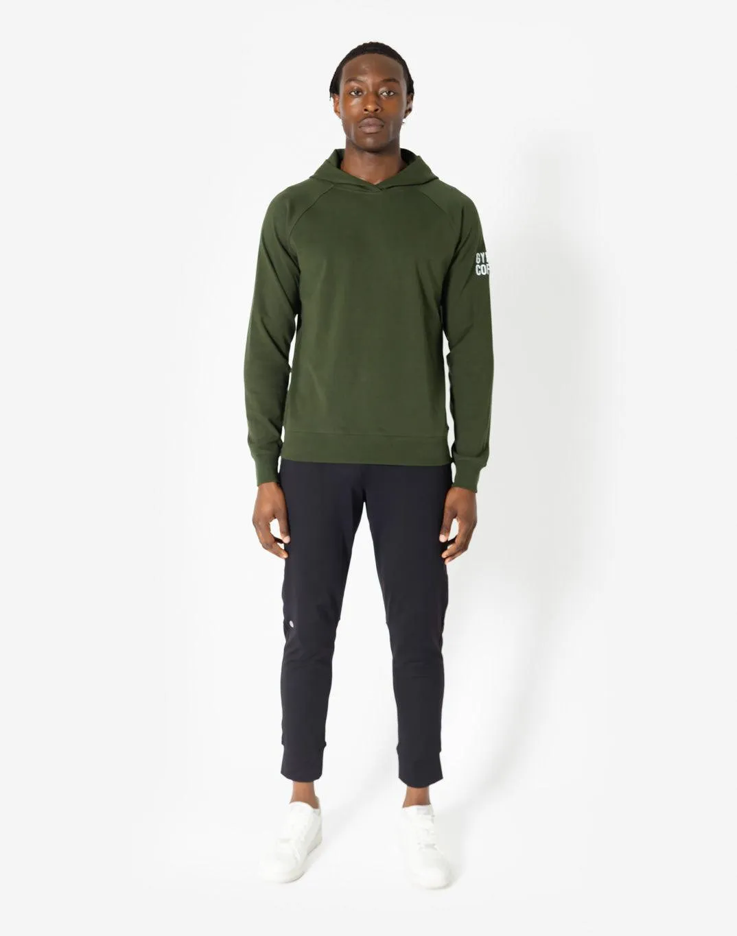 Chill Hoodie in Forest Green sold by Gym+Coffee product image thumbnail 3