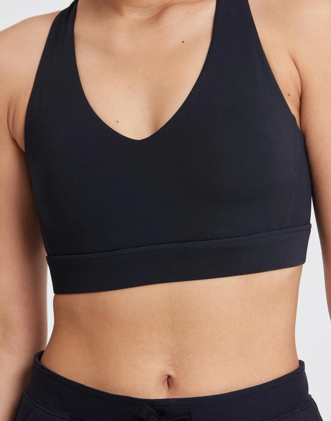 All-In V-Neck Bra in Black sold by Gym+Coffee product image thumbnail 3