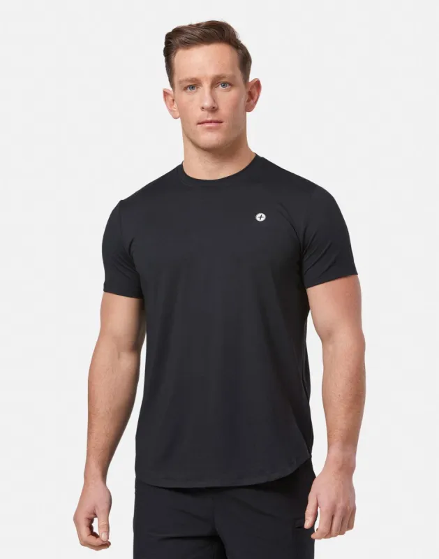 Coffee Tee in Black sold by Gym+Coffee