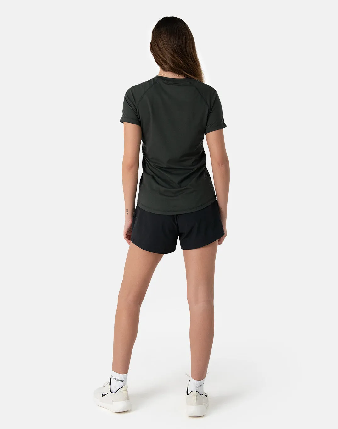 Relentless Tee in Khaki sold by Gym+Coffee product image thumbnail 3