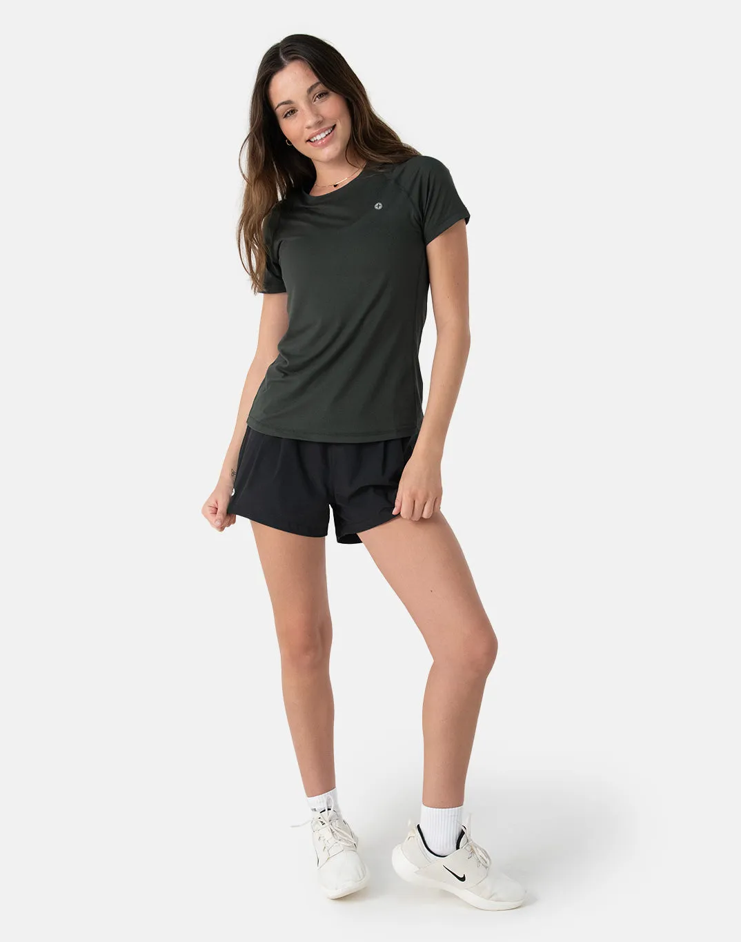 Relentless Tee in Khaki sold by Gym+Coffee product image thumbnail 2