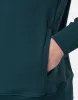 Chill Half Zip in Moss Green sold by Gym+Coffee