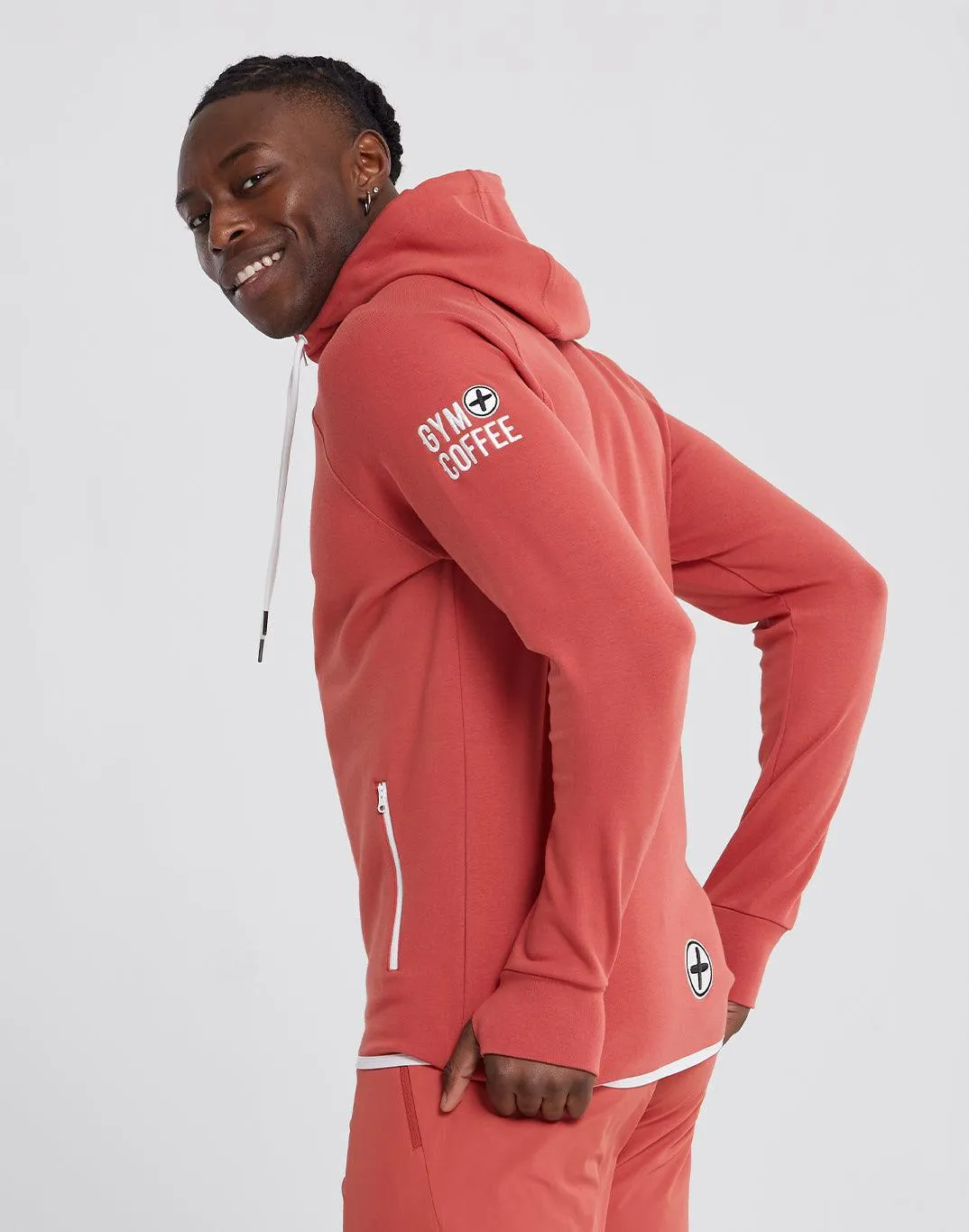 Chill Hoodie in Merlot sold by Gym+Coffee product image thumbnail 5