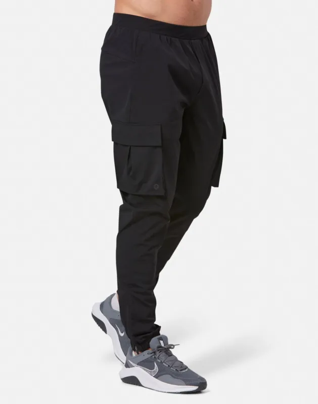 In Motion Cargo in Black sold by Gym+Coffee