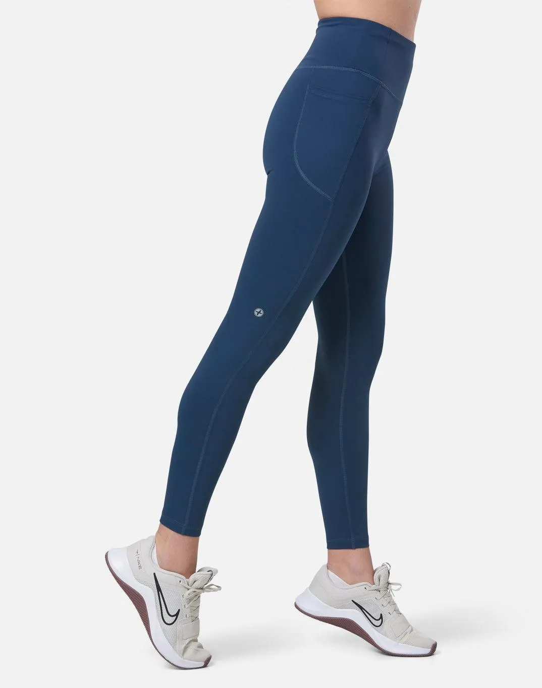 Relentless Legging in Petrol Blue sold by Gym+Coffee