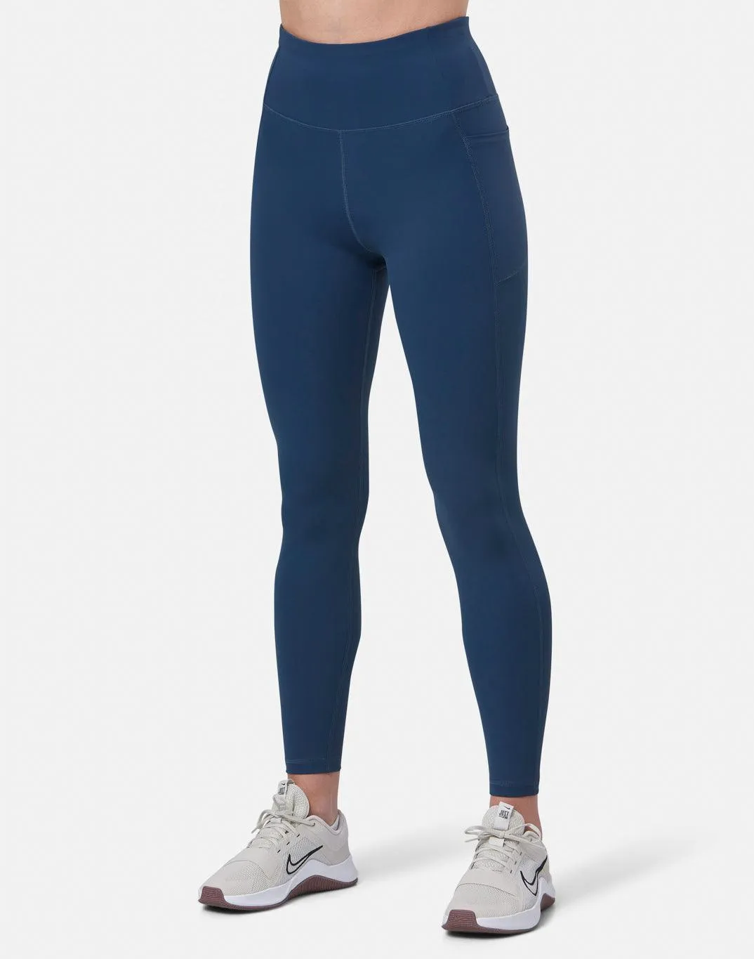 Relentless Legging in Petrol Blue sold by Gym+Coffee product image thumbnail 4