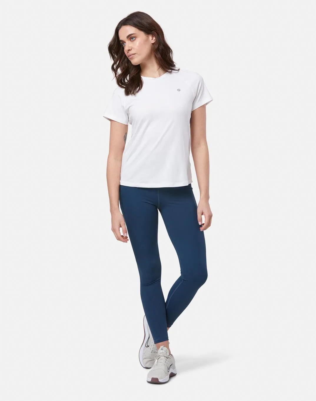 Relentless Tee in Ultra White sold by Gym+Coffee product image thumbnail 5