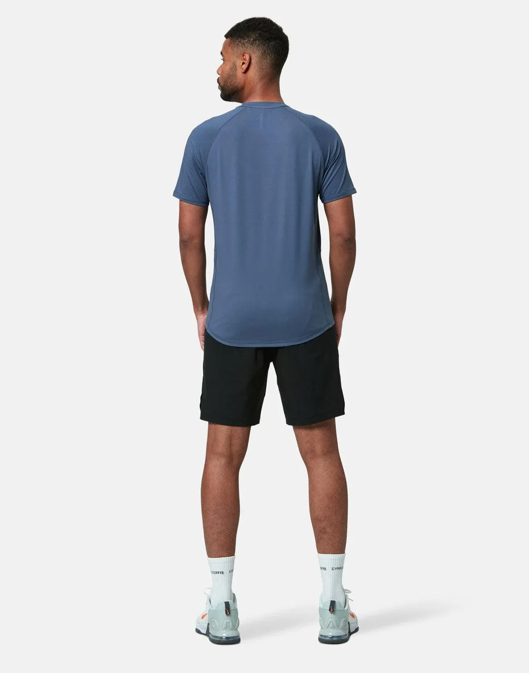 Relentless Tee in Thunder Blue sold by Gym+Coffee product image thumbnail 4