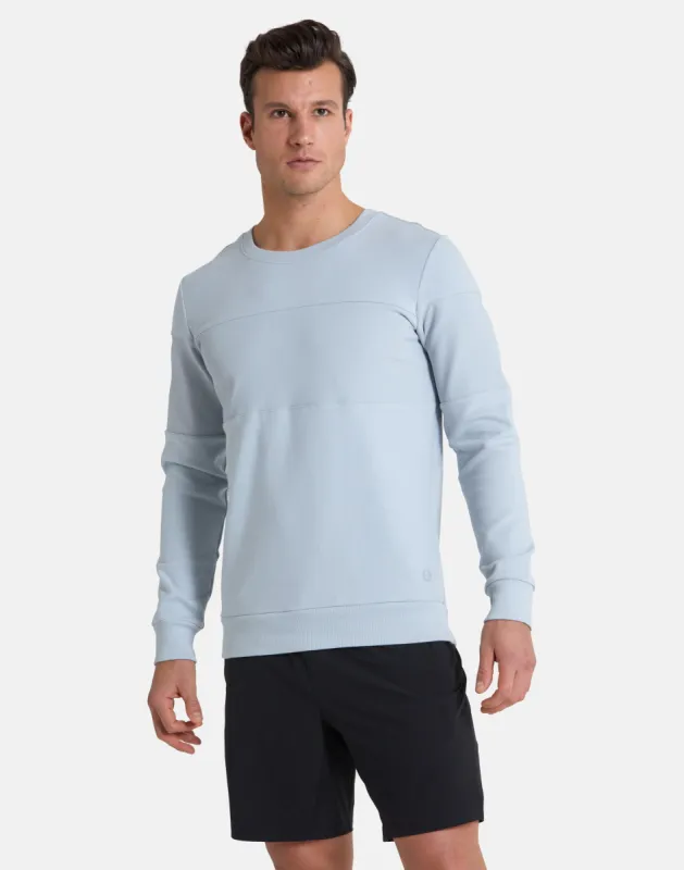 Horizon Crew in Marble Grey sold by Gym+Coffee