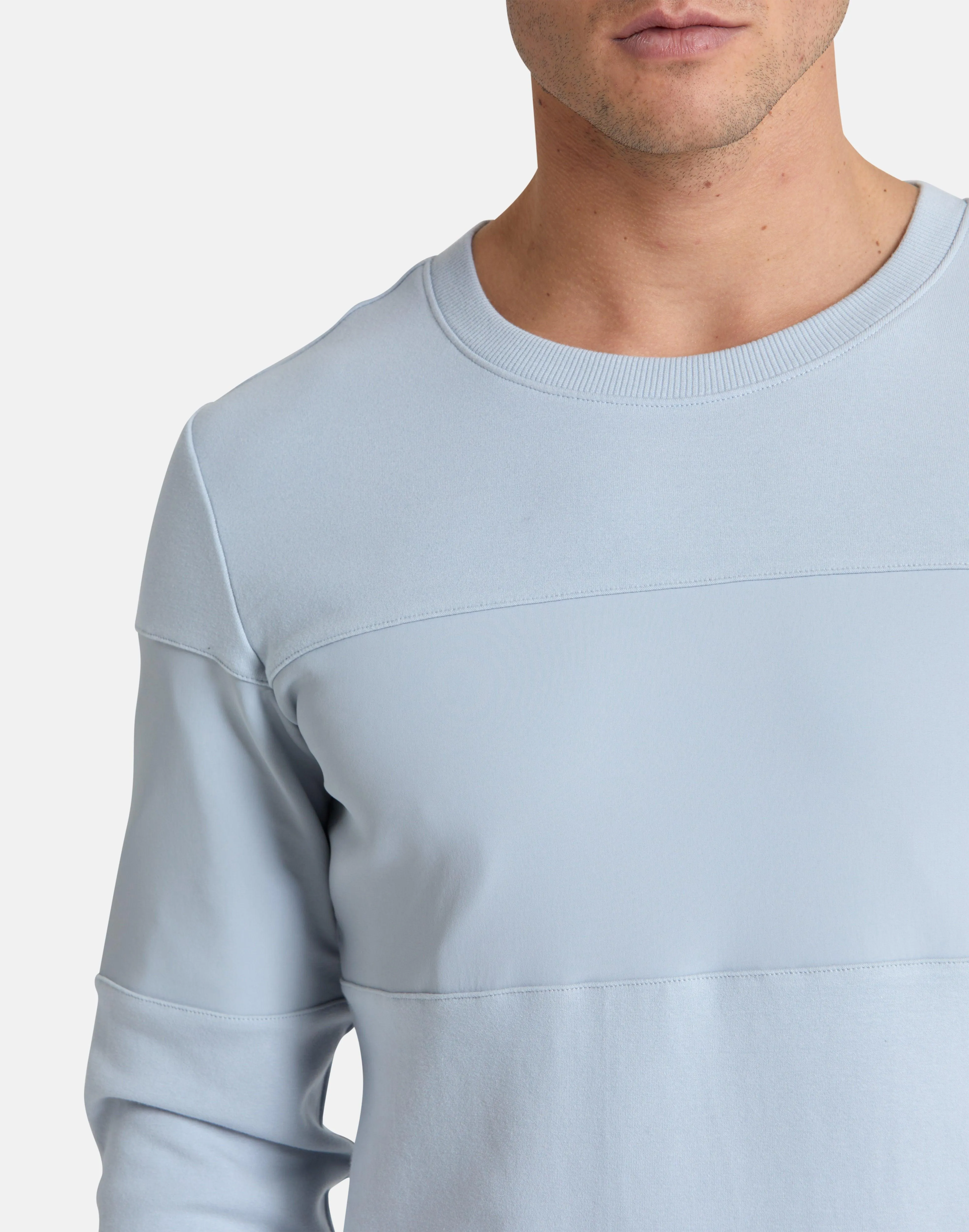 Horizon Crew in Marble Grey sold by Gym+Coffee product image thumbnail 3