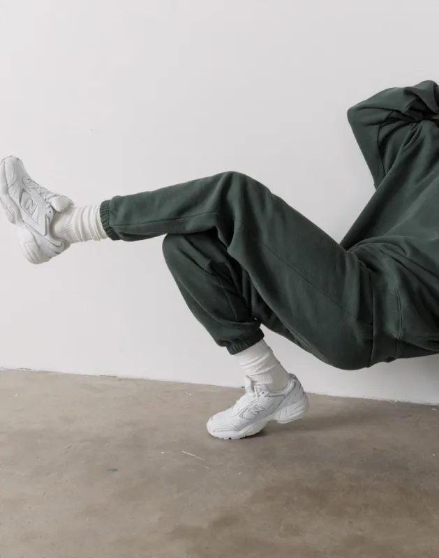 The Jogger in Earth Green sold by Gym+Coffee