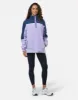 Half Zip Polar Fleece in Lilac sold by Gym+Coffee