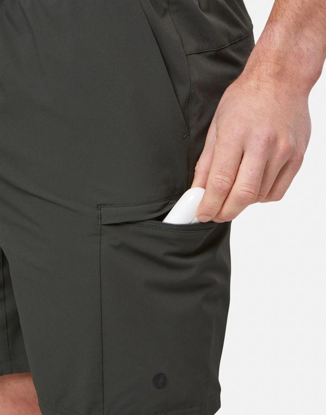 Ripstop Shorts in Khaki sold by Gym+Coffee product image thumbnail 2