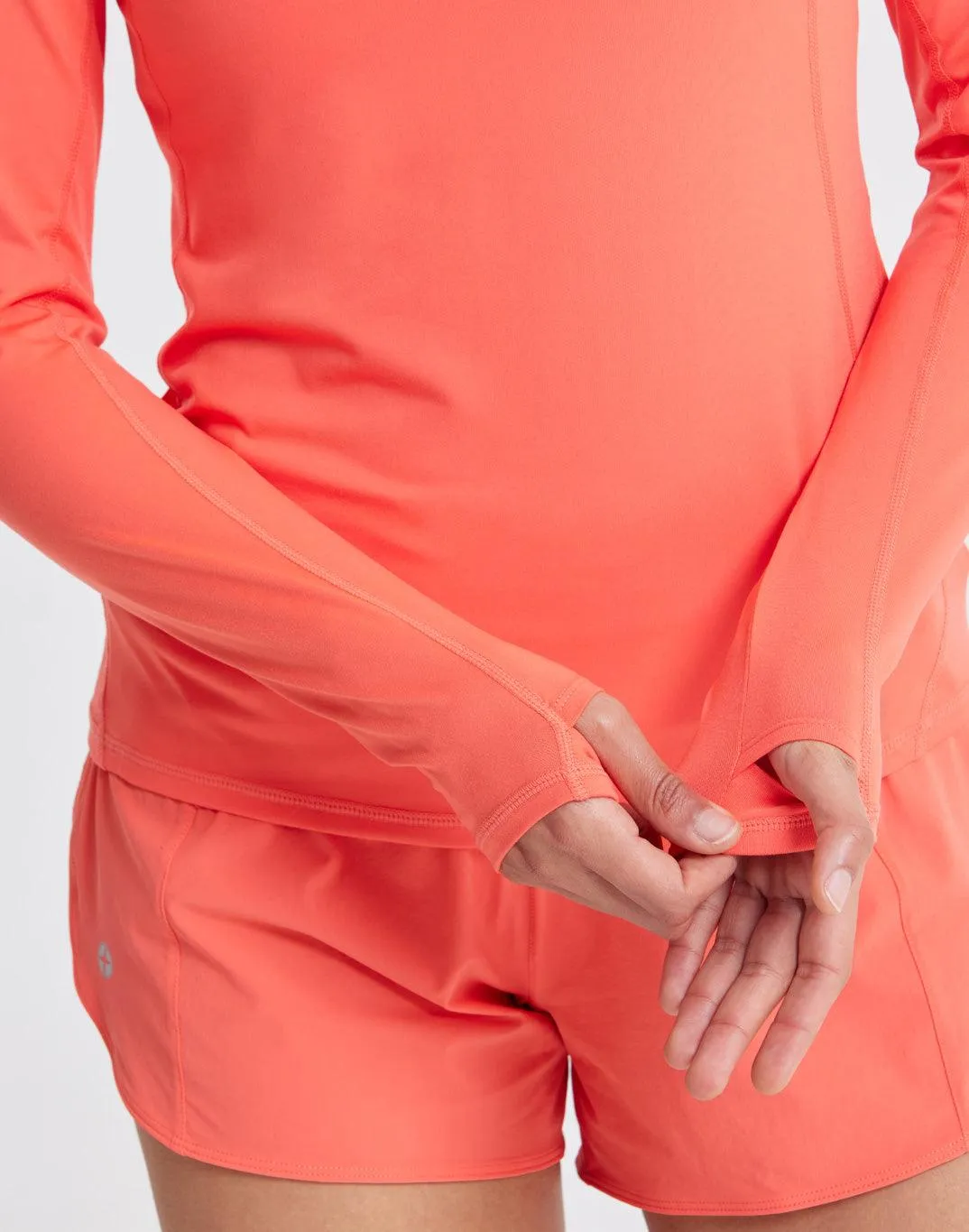 Advantage Long Sleeve Tee in Watermelon sold by Gym+Coffee product image thumbnail 3