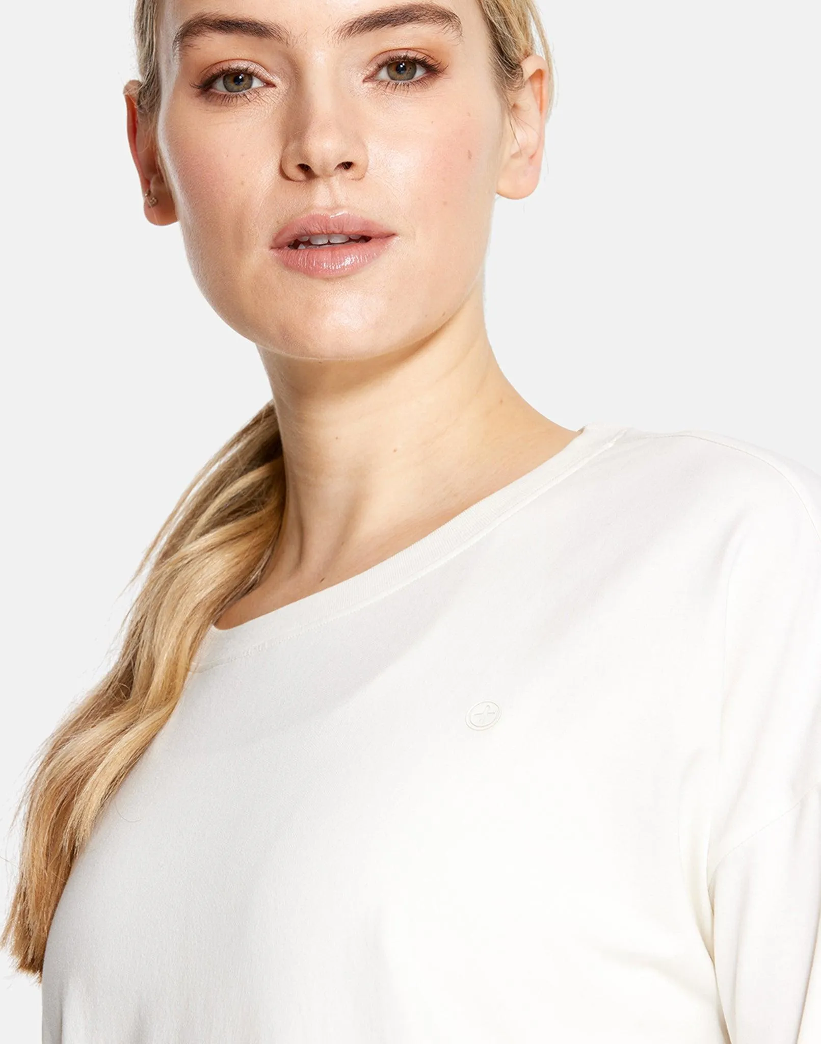 Dolman Long Sleeve in Cloud sold by Gym+Coffee product image thumbnail 2