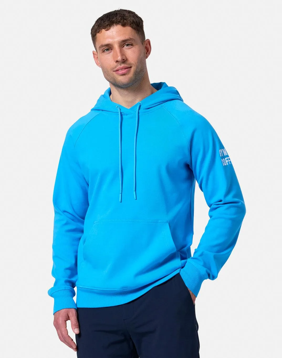 Chill Hoodie in Cobalt sold by Gym+Coffee