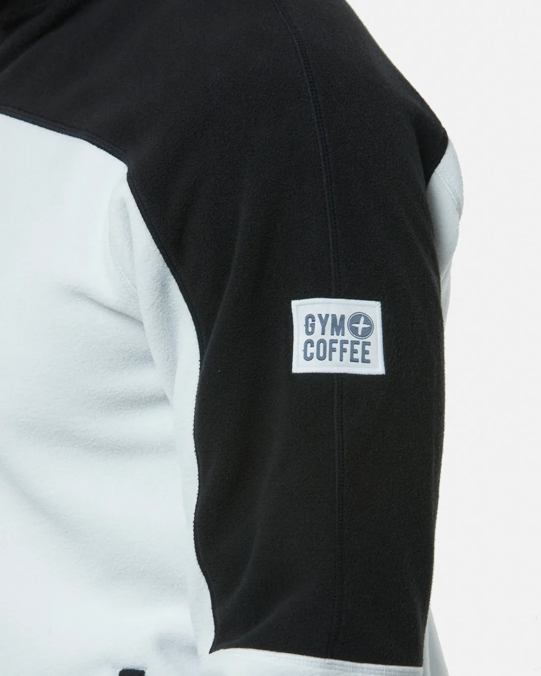 Half Zip Polar Fleece in Grey Marl sold by Gym+Coffee product image thumbnail 3