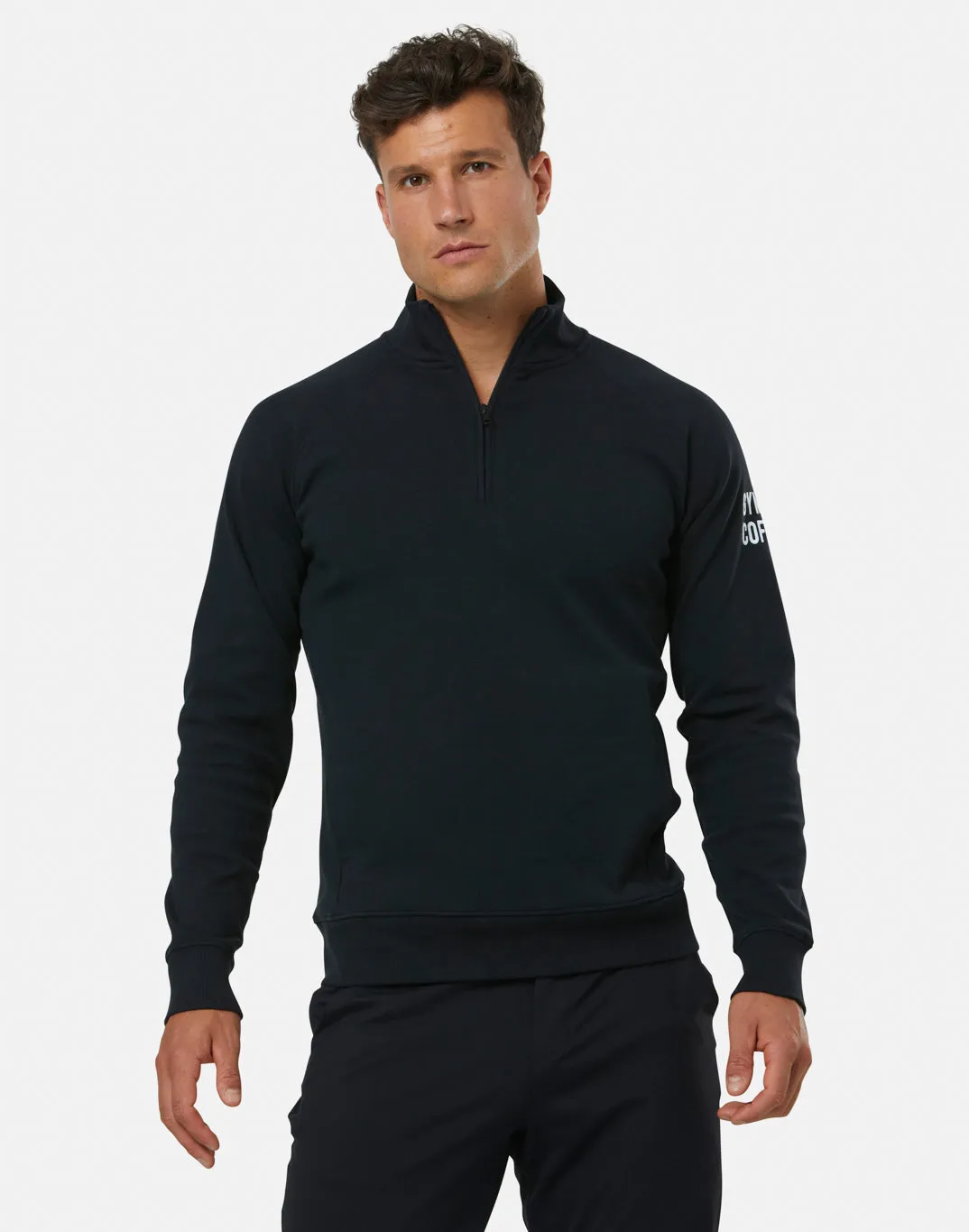 Chill Half Zip in Black sold by Gym+Coffee product image thumbnail 2