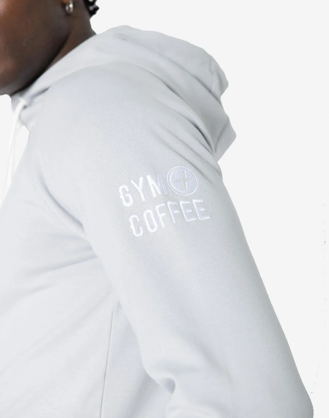 Chill Zip Hoodie in Silver sold by Gym+Coffee product image thumbnail 4